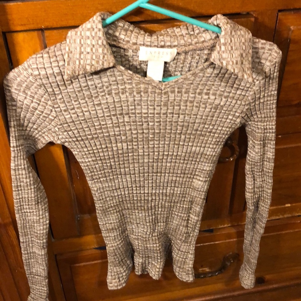 fitted sweater